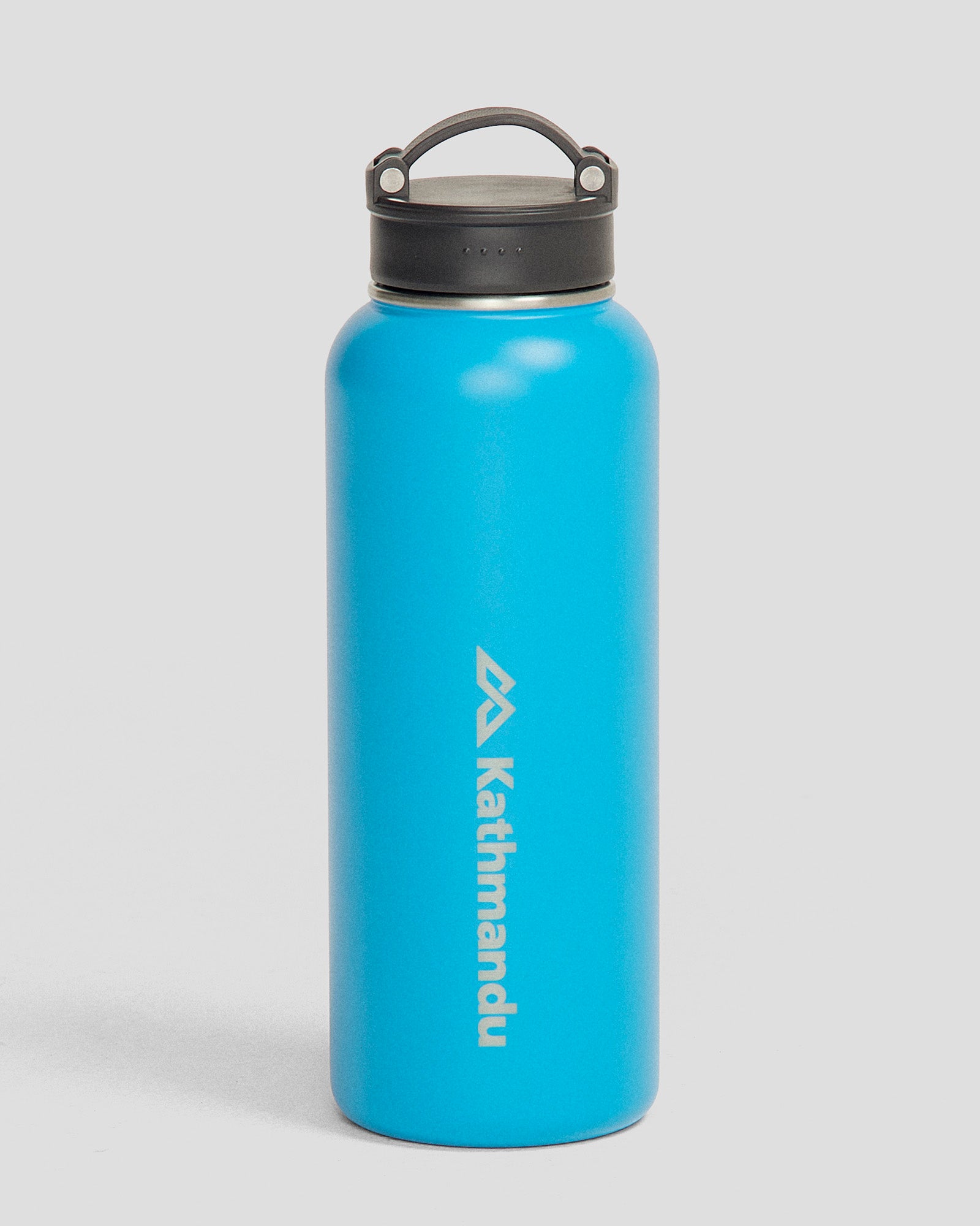 Insulated 1.2L Water Bottle with Carry Handle - Leak Proof Stainless Steel Thermos for Hot & Cold Beverages - Perfect for Hiking, Gym, Office & Outdoor Activities