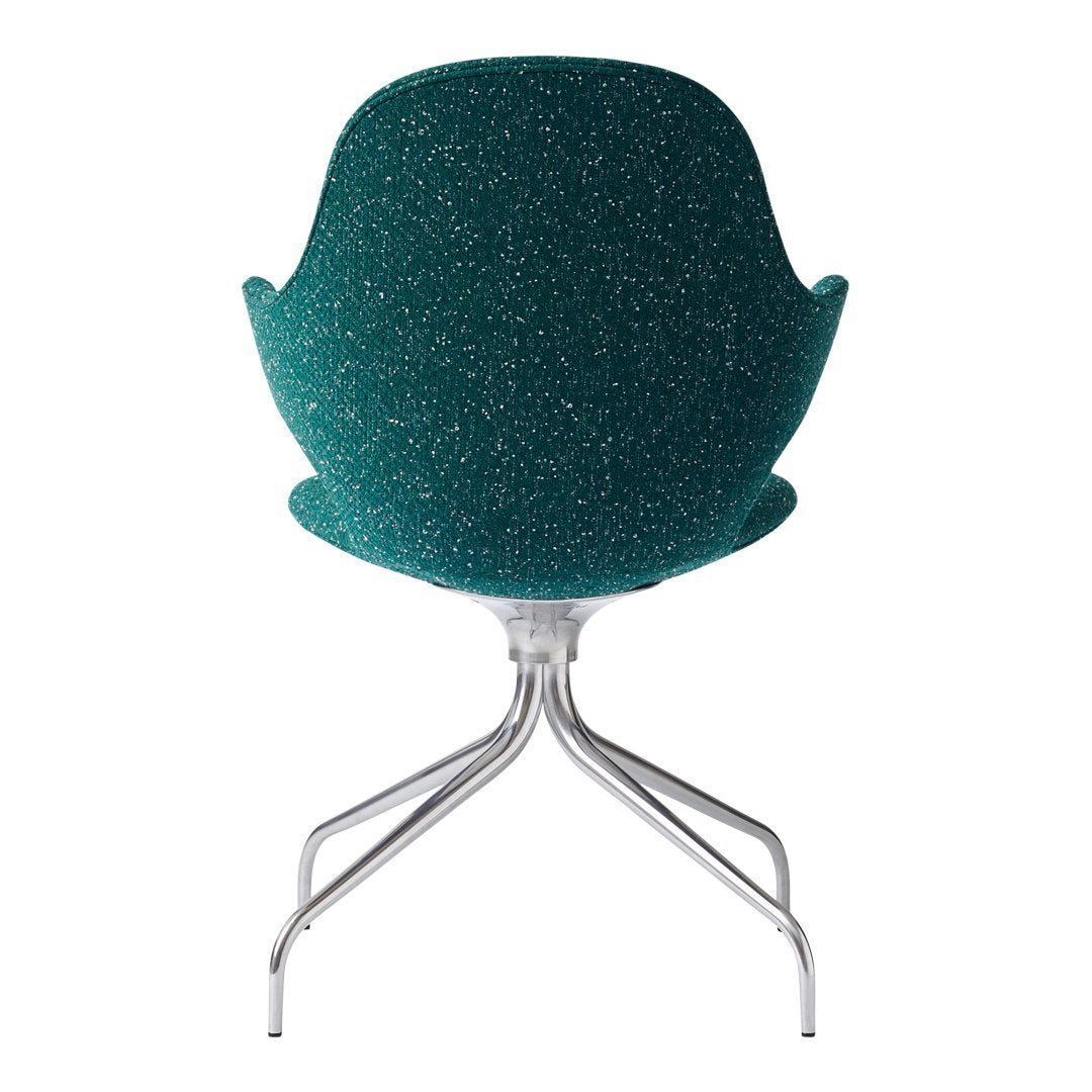 Hayon Catch Chair JH2 with Swivel Base by &Tradition - Modern Scandinavian Design for Living Room, Office, or Lounge Areas