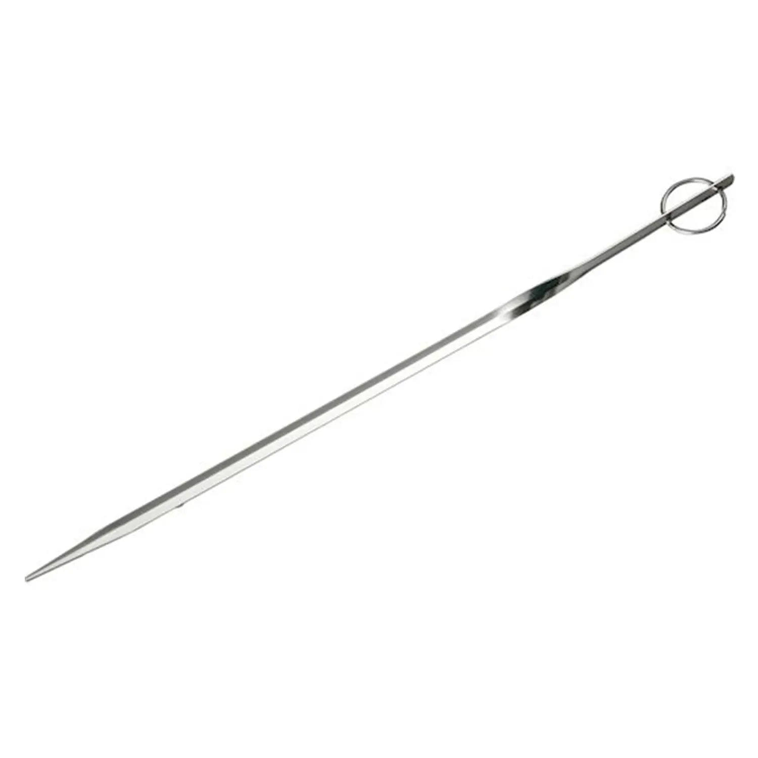 Premium Stainless Steel BBQ Skewers for Grilling - 12 Inch Metal Kabob Sticks for Shish Kebabs, Vegetables & Meat - Perfect for Outdoor Cooking, Camping & Backyard BBQs