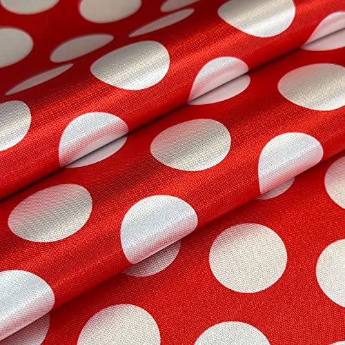 Red and White Polka Dot