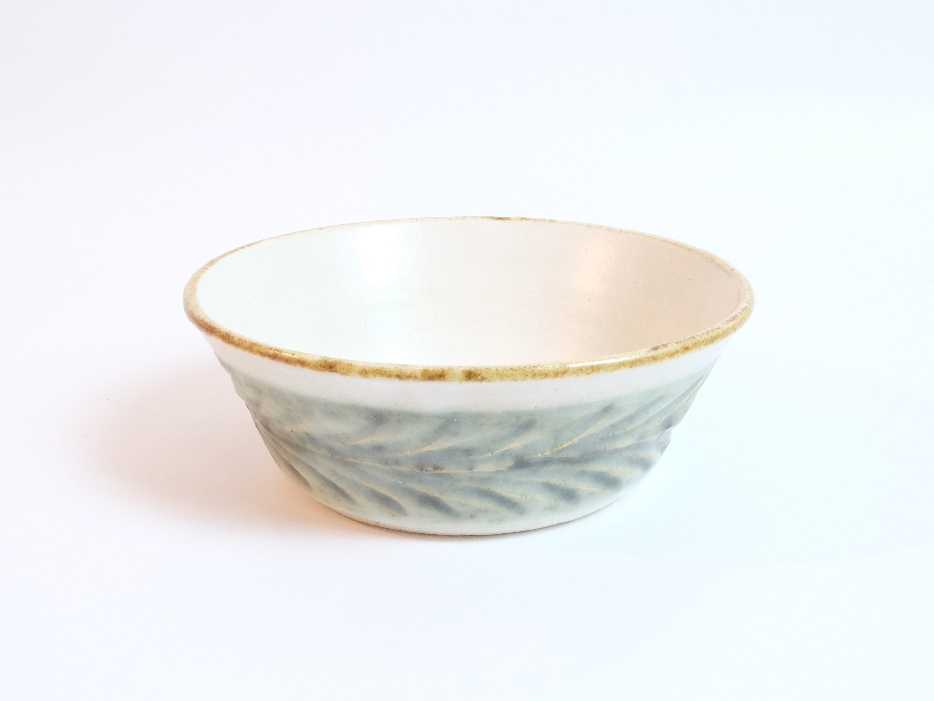 Premium Large Laur Series Bowl by Mishio Suzuki - Elegant Handcrafted Ceramic Serving Bowl for Salads, Pasta & Home Decor