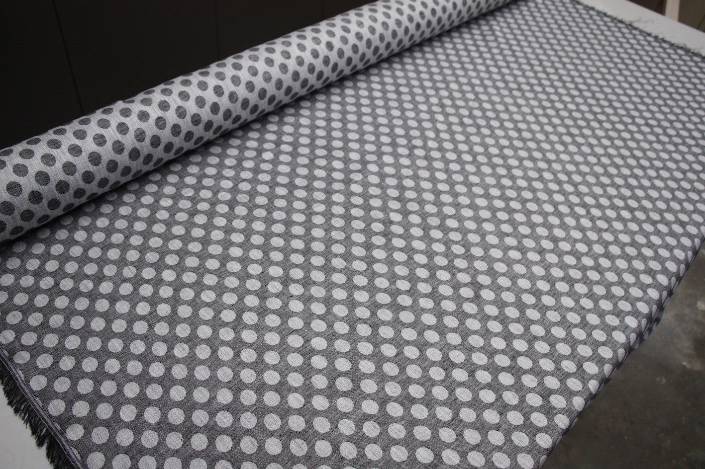 Premium Black Linen Fabric - Soft & Durable Spot Linen Material for Upholstery, Curtains & Home Decor Projects
