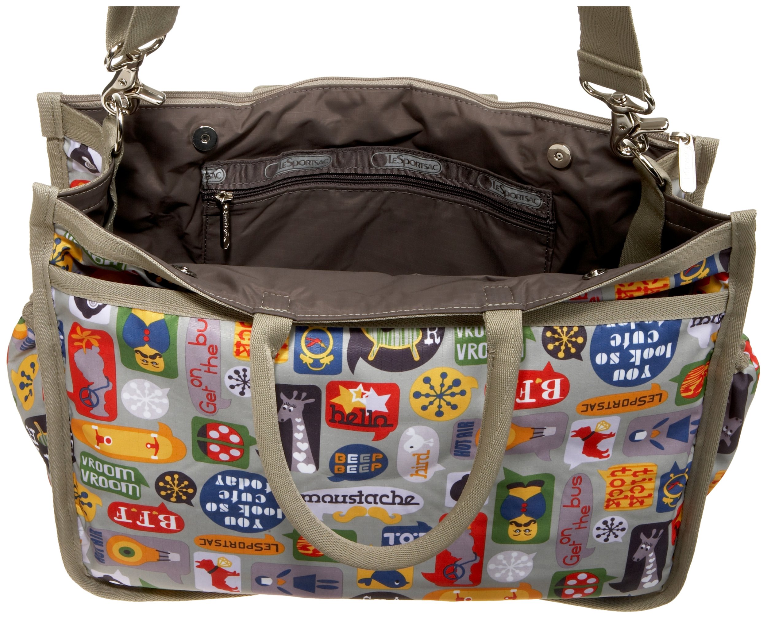 LeSportsac Liz Baby Bag - Stylish & Functional Diaper Bag for Moms, Water-Resistant & Lightweight, Perfect for Travel, Daycare & Everyday Use