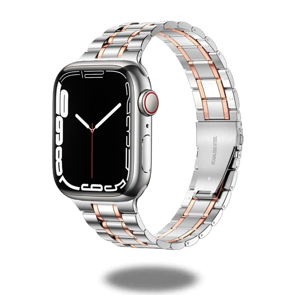 Modern Stainless Steel Link Bracelet for Men & Women - Durable Adjustable Fashion Jewelry for Everyday Wear, Office, Party & Special Occasions