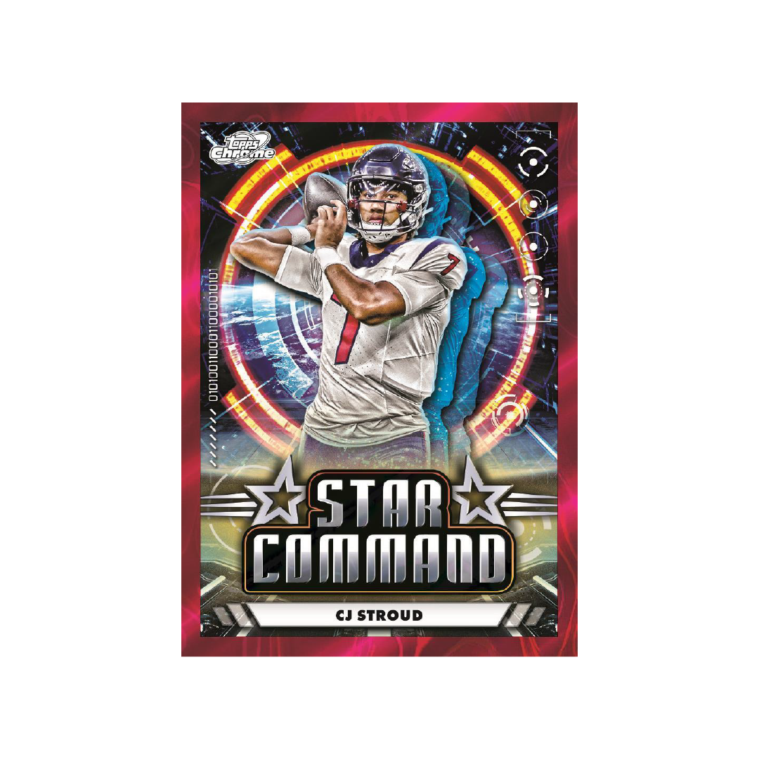2024 Topps Cosmic Chrome Football Hobby Box - Premium Trading Cards Collection for Collectors & Fantasy Sports Fans