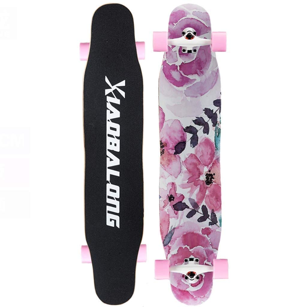 High-Speed Silent Skateboard for Boys & Girls - Durable Action Skateboard with Smooth Wheels (Color: C) - Perfect for Commuting, Tricks & Outdoor Fun