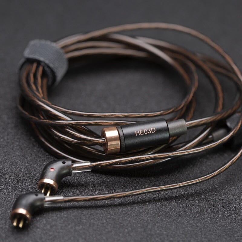 Whizzer Kylin HE03D DLC Dynamic In-Ear Monitors - High Resolution Audiophile Earphones for Music, Gaming & Studio Recording