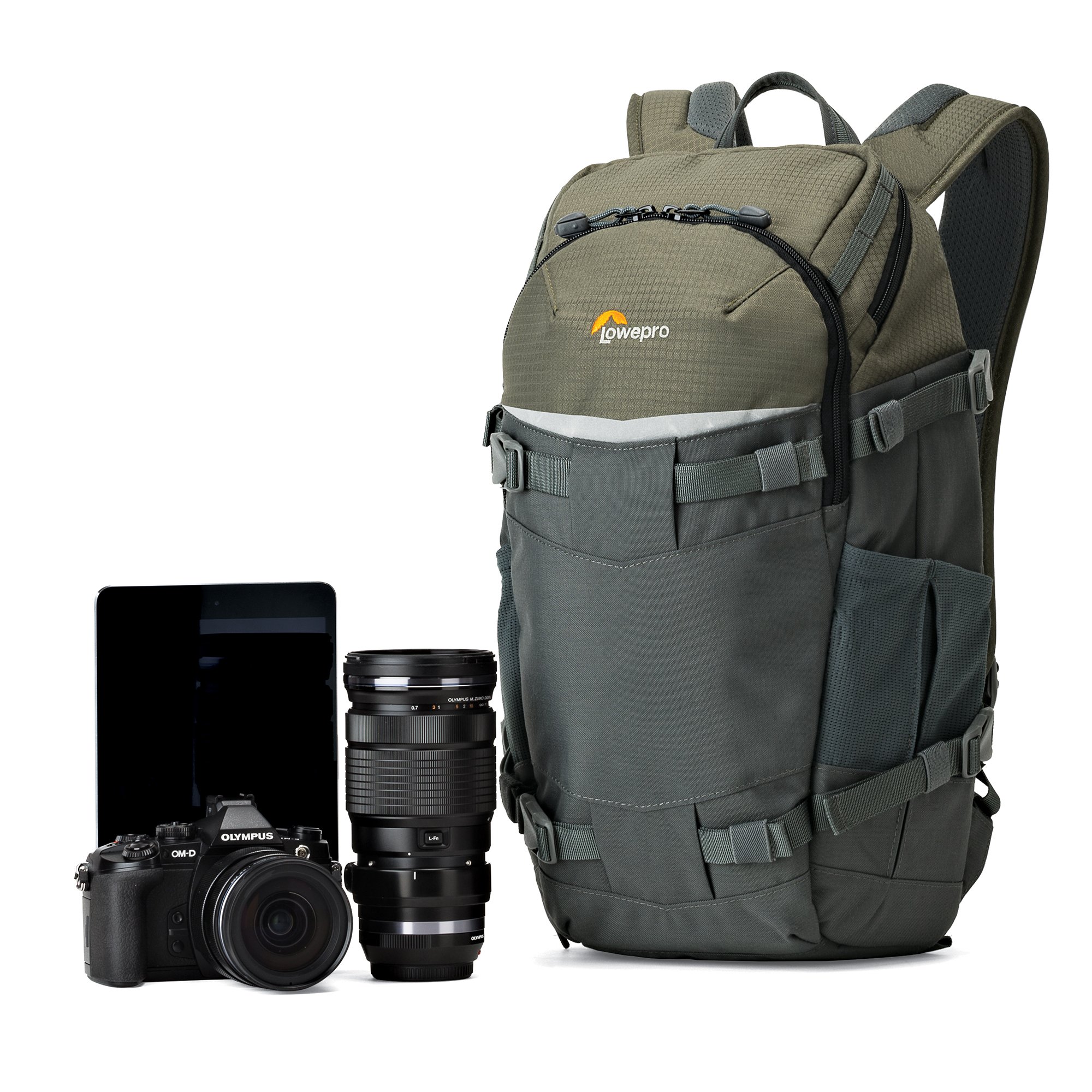 Lowepro Flipside Trek BP 250 AW Waterproof DSLR Camera Backpack - Perfect for Outdoor Photography, Hiking & Travel