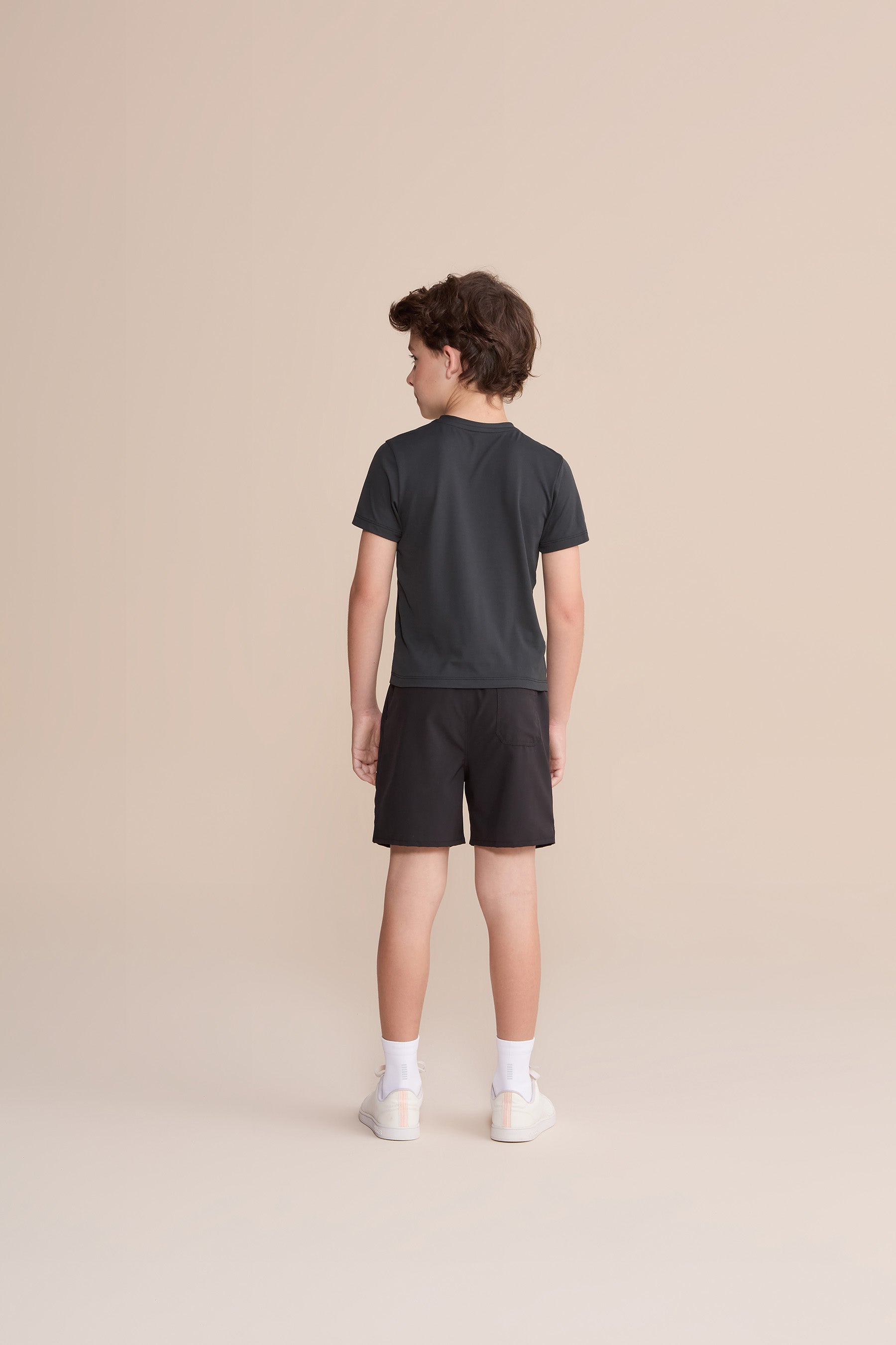 Dryside Kids Long Shorts for Boys & Girls - Comfortable Athletic Running Playwear for Outdoor Sports & Summer Activities