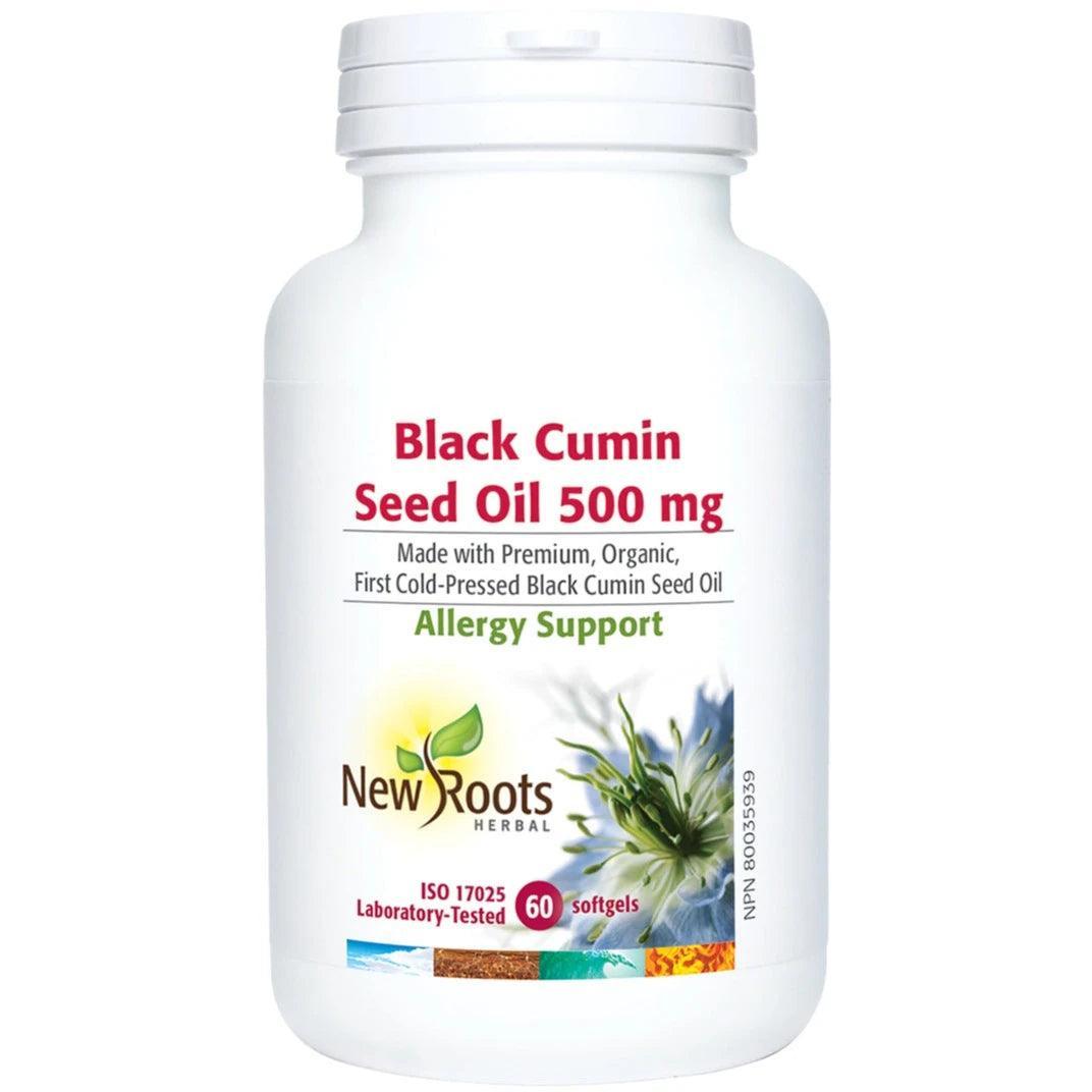 Premium Black Cumin Seed Oil 500mg - 60 Softgels for Immune Support & Wellness - Cold Pressed Nigella Sativa Supplement for Daily Health, Digestion & Skin Care