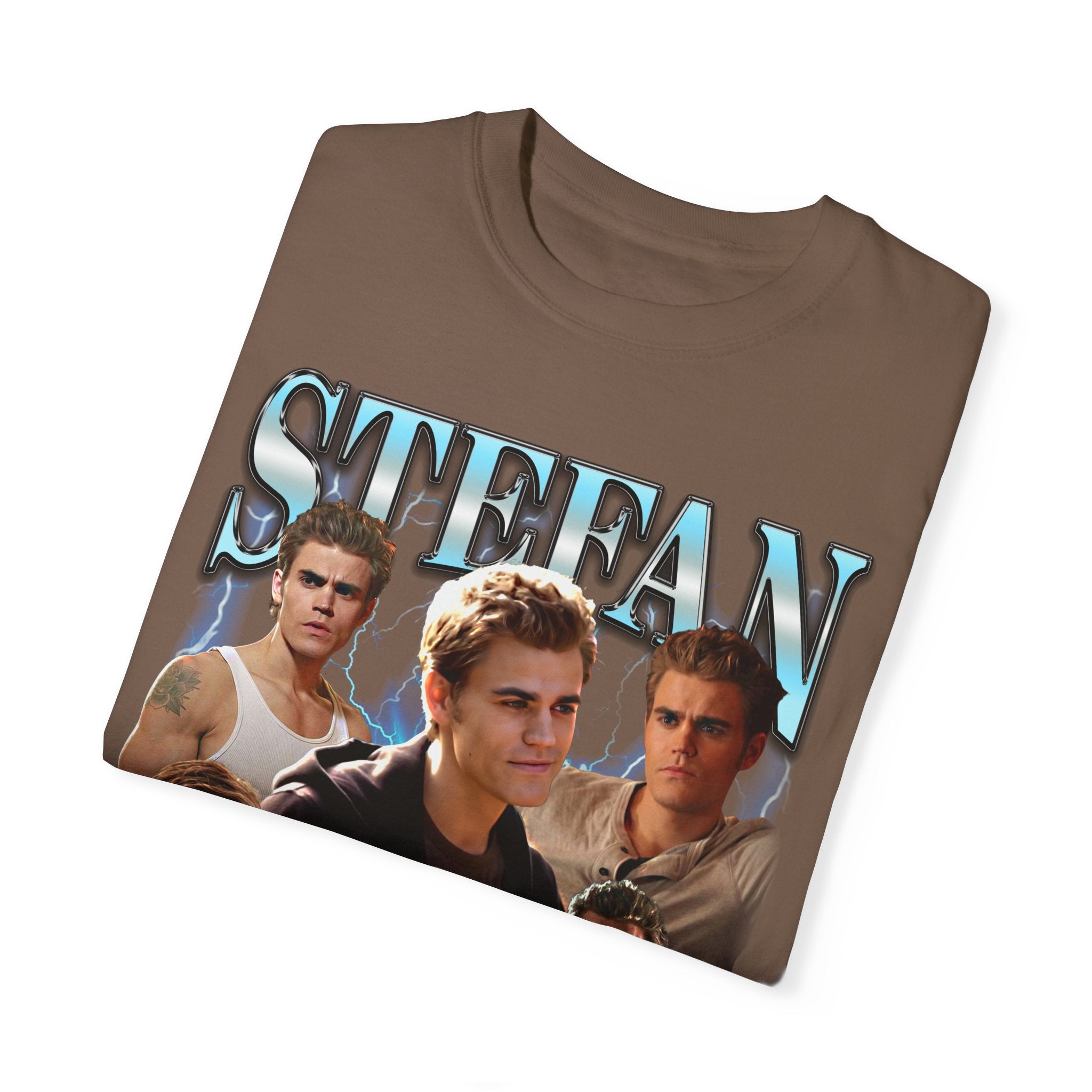 Stefan Salvatore Vintage 90s T-Shirt | The Vampire Diaries TV Show Merch | Casual Wear & Fan Collection