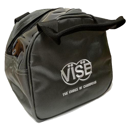 Vise Clear Top Add-On Bowling Ball Bag - Gray | Durable & Lightweight Bowling Accessory for Easy Transport to Leagues & Tournaments