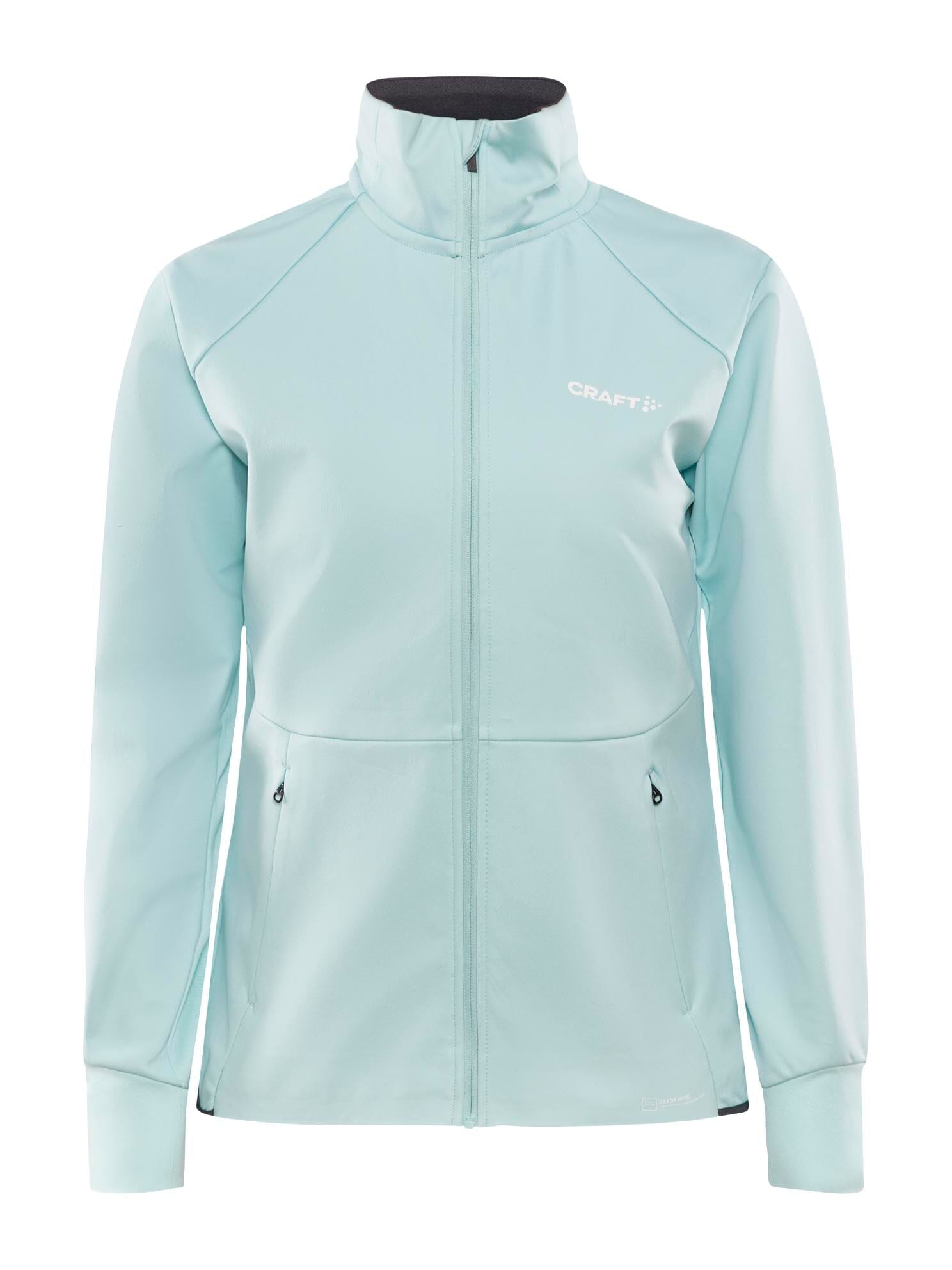 Women's Lightweight Waterproof Core XC Ski Training Jacket - Breathable Windproof Winter Running Jacket for Cross-Country Skiing & Outdoor Activities