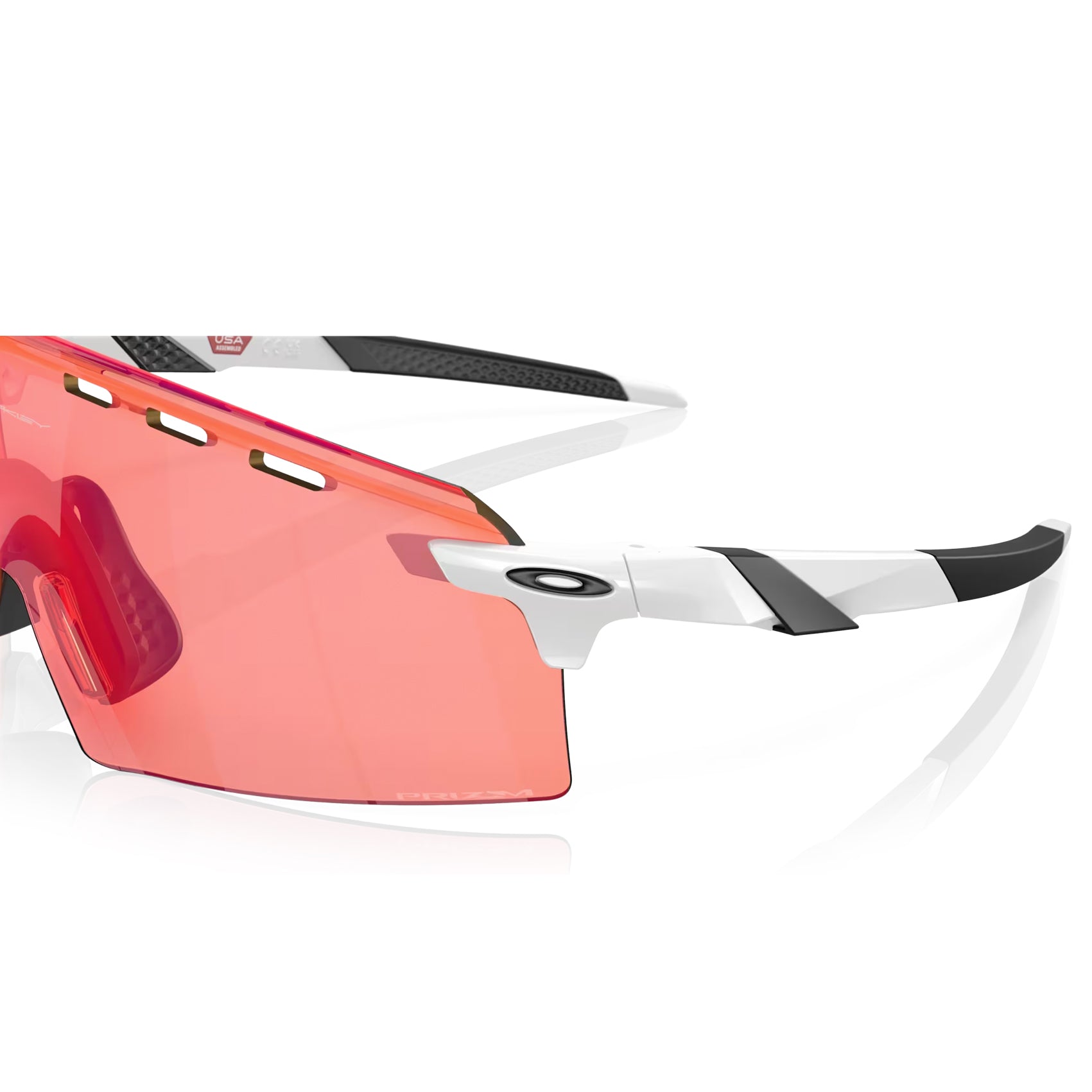 Oakley Encoder Strike Vented Running Sunglasses - Polarized Sports Shades for Men & Women - Lightweight UV Protection for Running, Cycling & Outdoor Activities