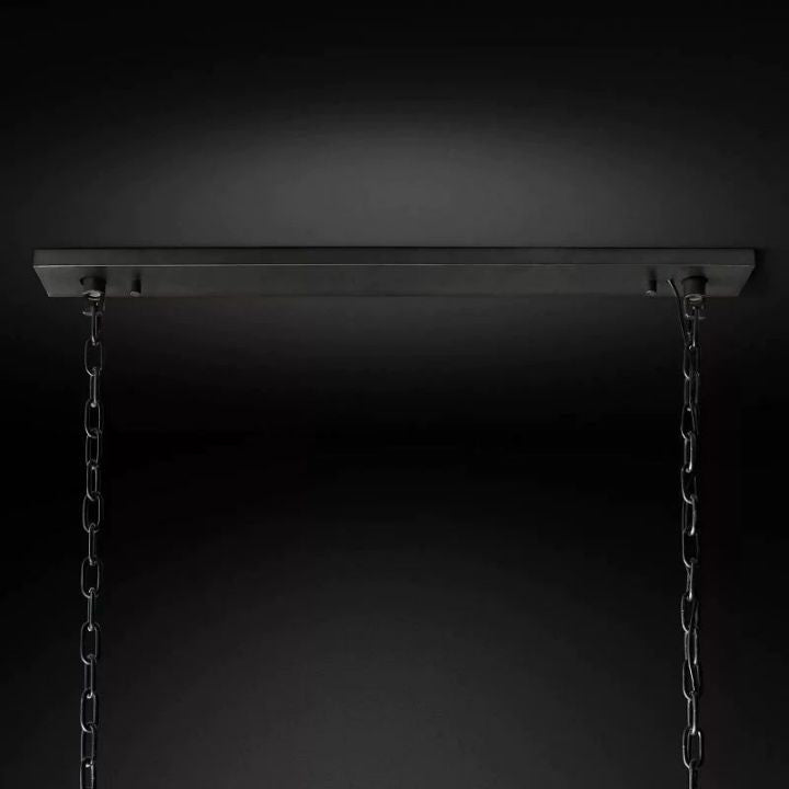 Aubrey Calcite Rectangular Chandelier 54