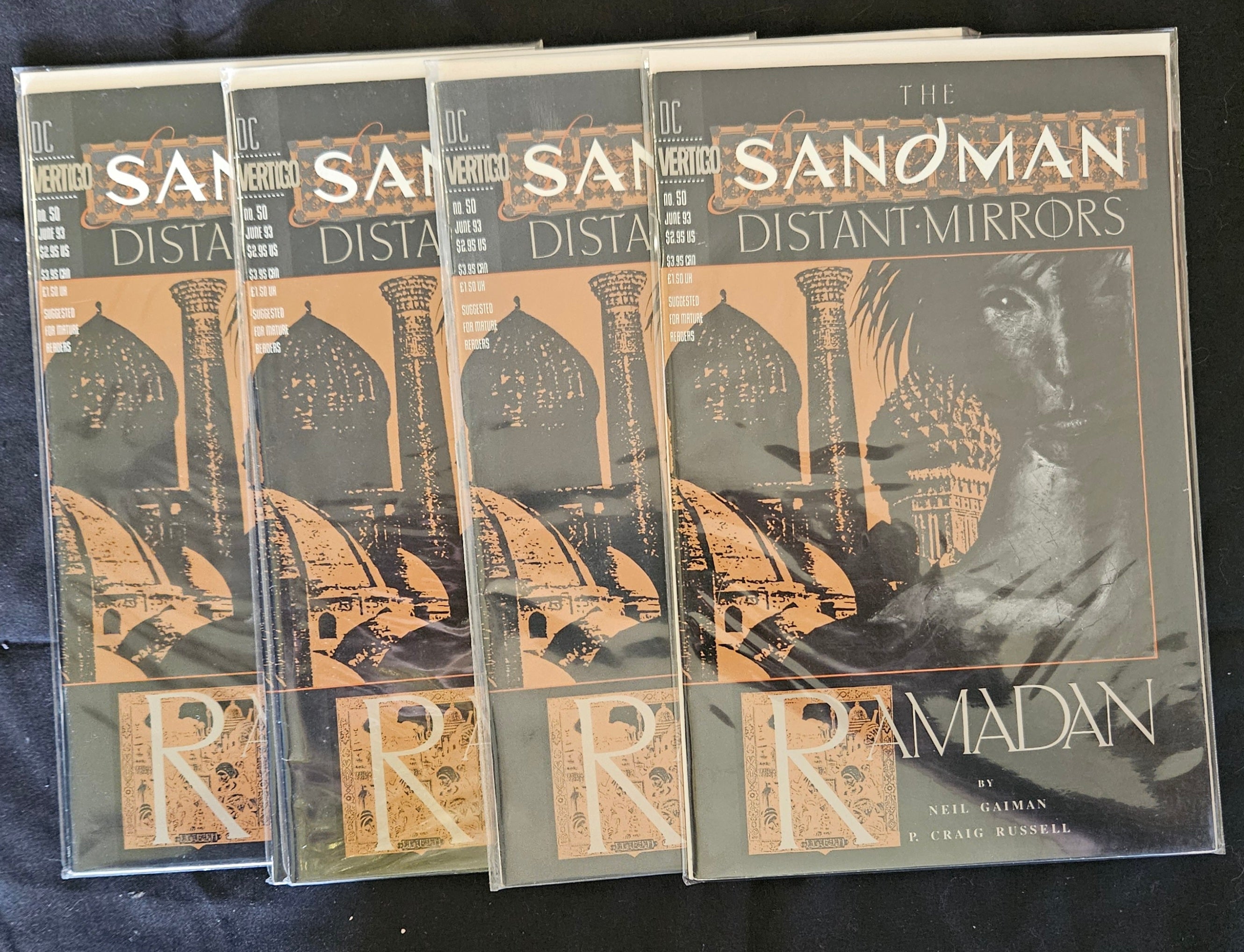 The Sandman #50: Distant Vertigos | DC Vertigo Comic Book | 1993 Edition | Collectible Graphic Novel for Fans & Readers