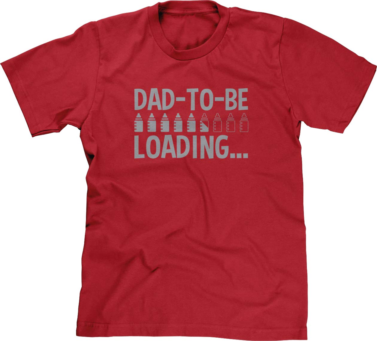 Funny Dad-to-Be Loading Bottles Graphic T-Shirt for Expecting Fathers - Perfect for Baby Showers, Pregnancy Announcements & New Dad Gifts