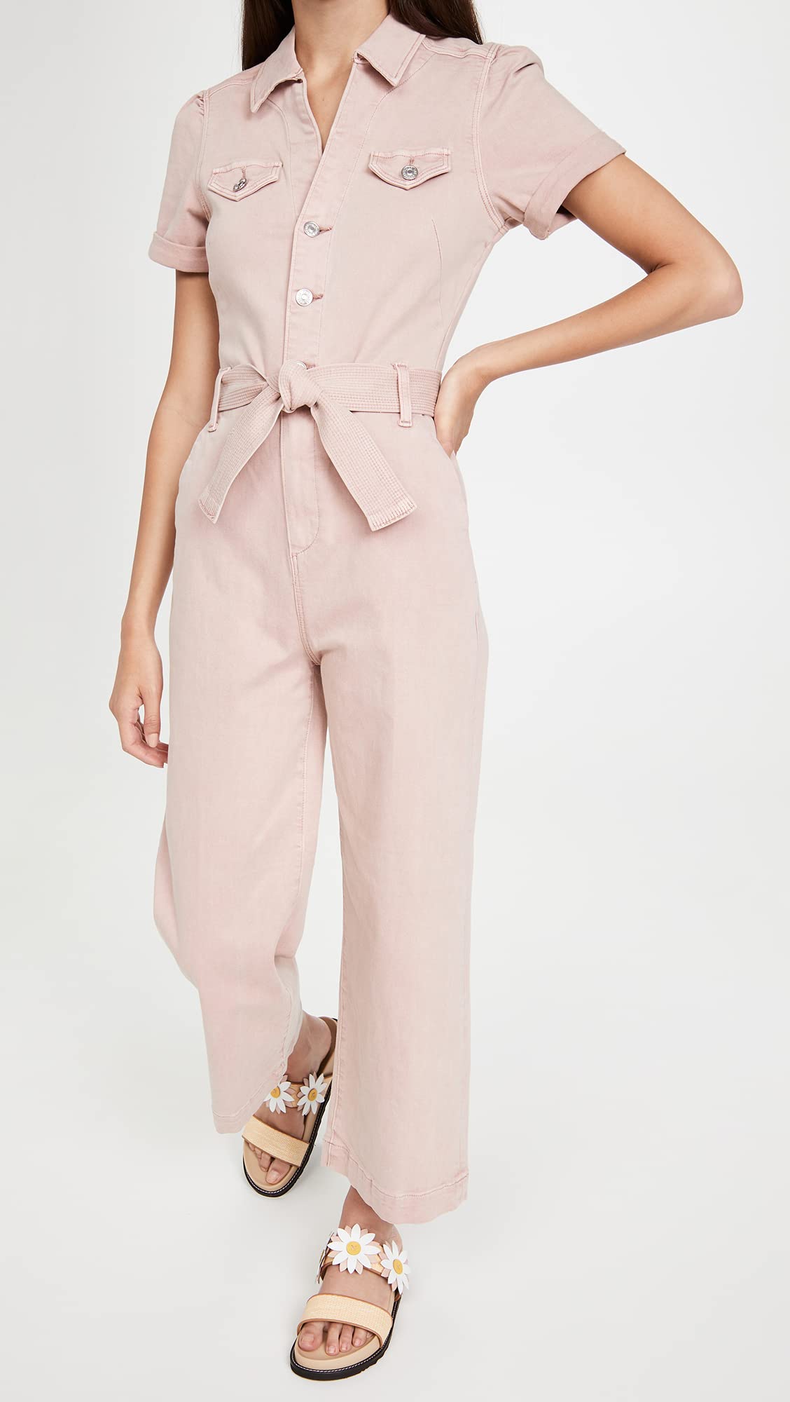 PAIGE Women's Anessa Jumpsuit - Stylish One-Piece Romper for Casual Wear, Travel & Summer Outfits | Comfortable & Trendy Women's Fashion