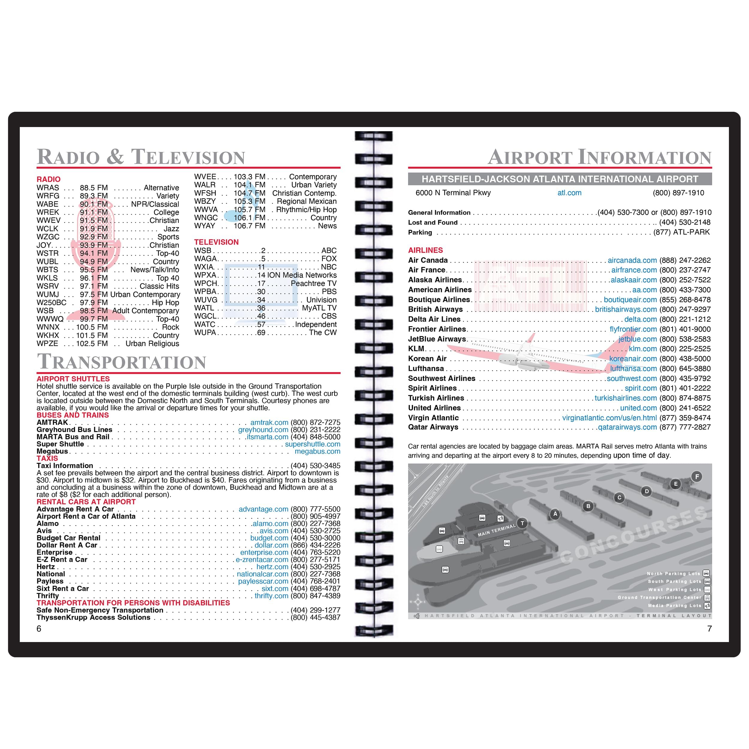 2025 Atlanta Georgia Planner - 3-Year Calendar with Daily, Weekly & Monthly Views | Travel Notebook, City Guide & Adventure Diary for Tourists, Business Trips & Local Exploration