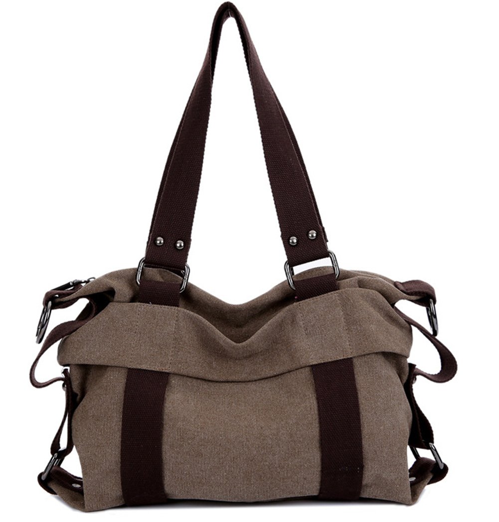 Eco-Friendly Canvas Shoulder Messenger Bag - Crossbody Hobo Style Travel Handbag for Women & Men - Perfect for Work, School & Christmas Gifts