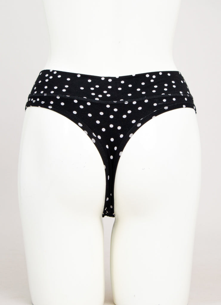 Polka Dot Bamboo Thong Underwear - Soft & Breathable for Women - Perfect for Yoga, Sleep & Everyday Comfort
