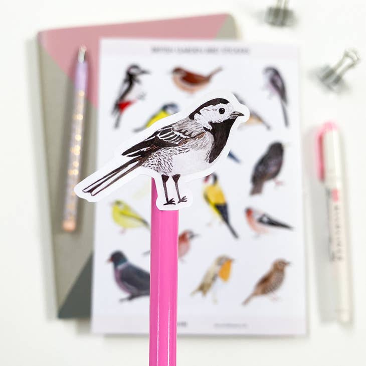 British Garden Bird Stickers - Waterproof Decals for Windows, Laptops, Scrapbooks | Perfect for Nature Lovers, DIY Crafts & Home Decor