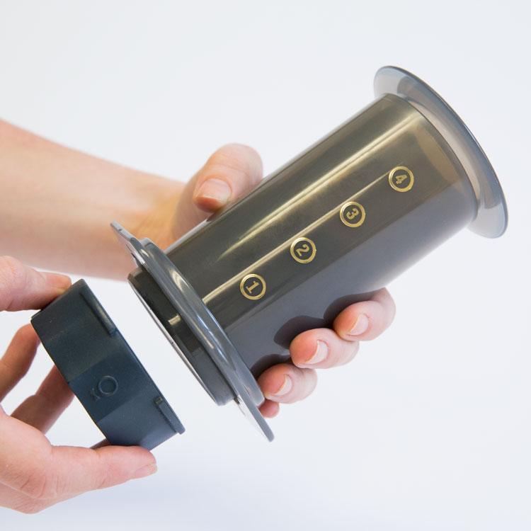 Fellow Prismo AeroPress Attachment - Espresso Maker Add-on for Rich Coffee Creations | Perfect for Home Baristas & Travel Brewing