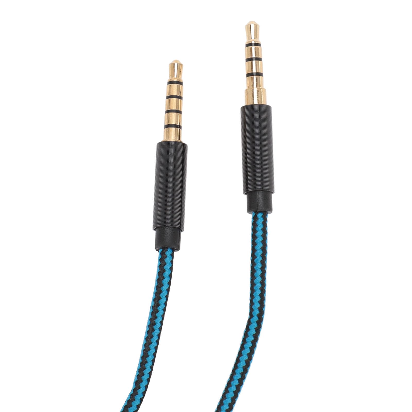 Premium 3.5mm 5-Pole to 4-Pole Audio Cable for Logitech A10 A30 Gaming Headset - Gold Plated Connectors, 2m/6.6ft Length - Perfect for PC, PS4, Xbox Gaming & Home Theater Systems