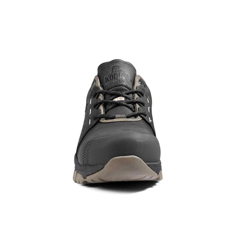 Kodiak Quest Bound Low Men's Waterproof Composite Toe Work Boots - Slip Resistant Safety Shoes for Construction & Outdoor Work (Brown, KD0A4TF3A66) - Ideal for Job Sites, Hiking & Tough Terrains