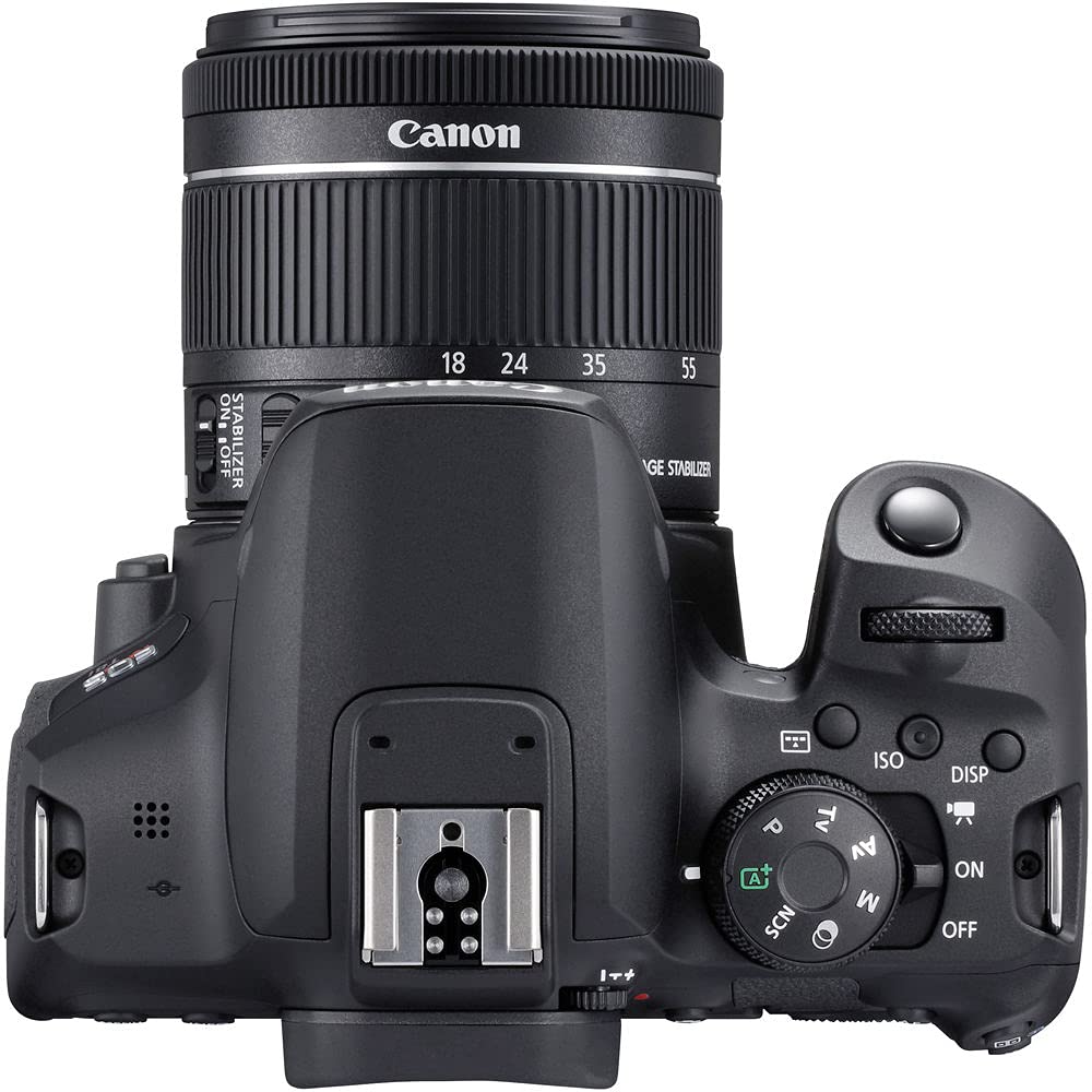 Canon EOS Rebel T8i DSLR Camera Bundle with 18-55mm Lens, 4K Monitor, Pro Audio Gear & 64GB Memory Cards - Perfect for Vlogging, Photography & Content Creation (Renewed)