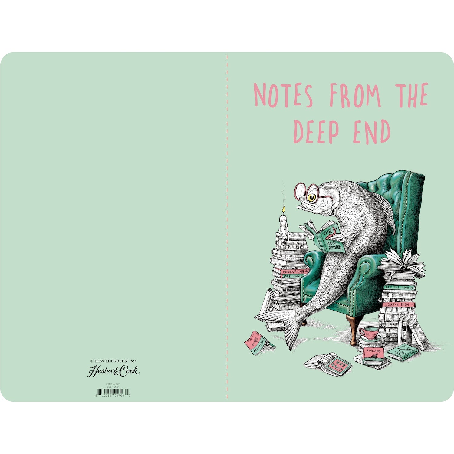 Deep End Notebook - Premium Lined Journal for Writing, Note Taking & Sketching - Perfect for Students, Professionals & Creative Minds - Office, School & Travel Use