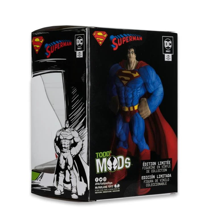 Superman DC Comics Todd's Mods Limited Edition Vinyl Collectible Figure - Perfect for Comic Book Fans, Display & Gift Giving
