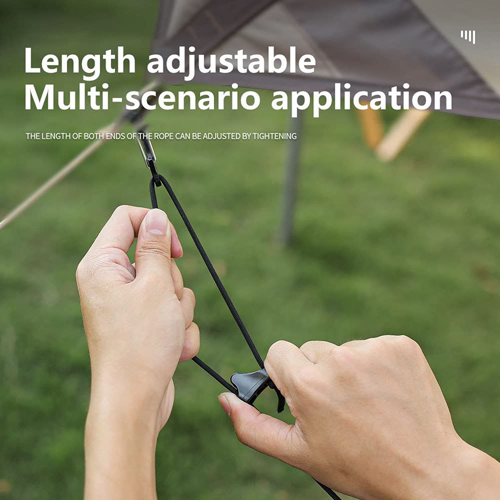 Ochine 16ft Portable Retractable Travel Clothesline with 10 Clothespins & Waterproof Bag - Adjustable Elastic Laundry Drying Rope for Camping, Hiking, Hotel, RV, Home & Outdoor Use | Perfect for Travel, Backpacking & Emergency Clothes Drying