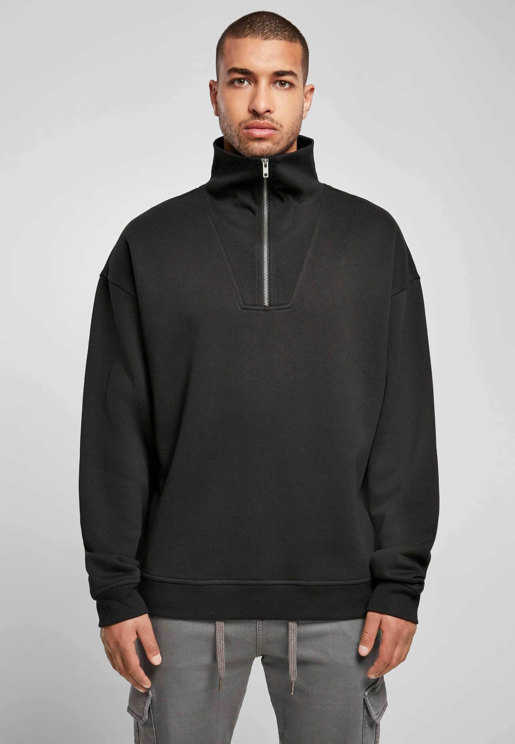 Urban Classics Herren Sweatshirt - Modisches Streetwear-Pullover für Herren, Ideal für Freizeit, Sport und Alltag