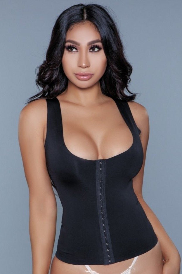 BeWicked Women's Miraculous Shapewear Top 2041 - Seamless Tummy Control Bodysuit for Smoothing & Slimming - Perfect for Dresses, Workwear & Special Occasions