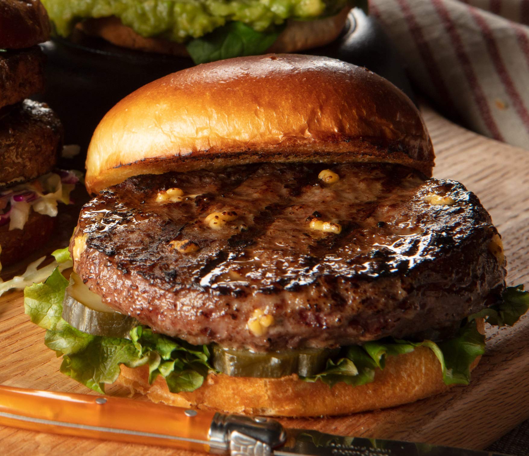 Burgers' Smokehouse Grill Ready Gourmet Steak Burgers - Cheddar & Bacon Steakburgers (16 Pack, 5 oz Each) | Perfect for BBQs, Family Cookouts & Quick Weeknight Meals