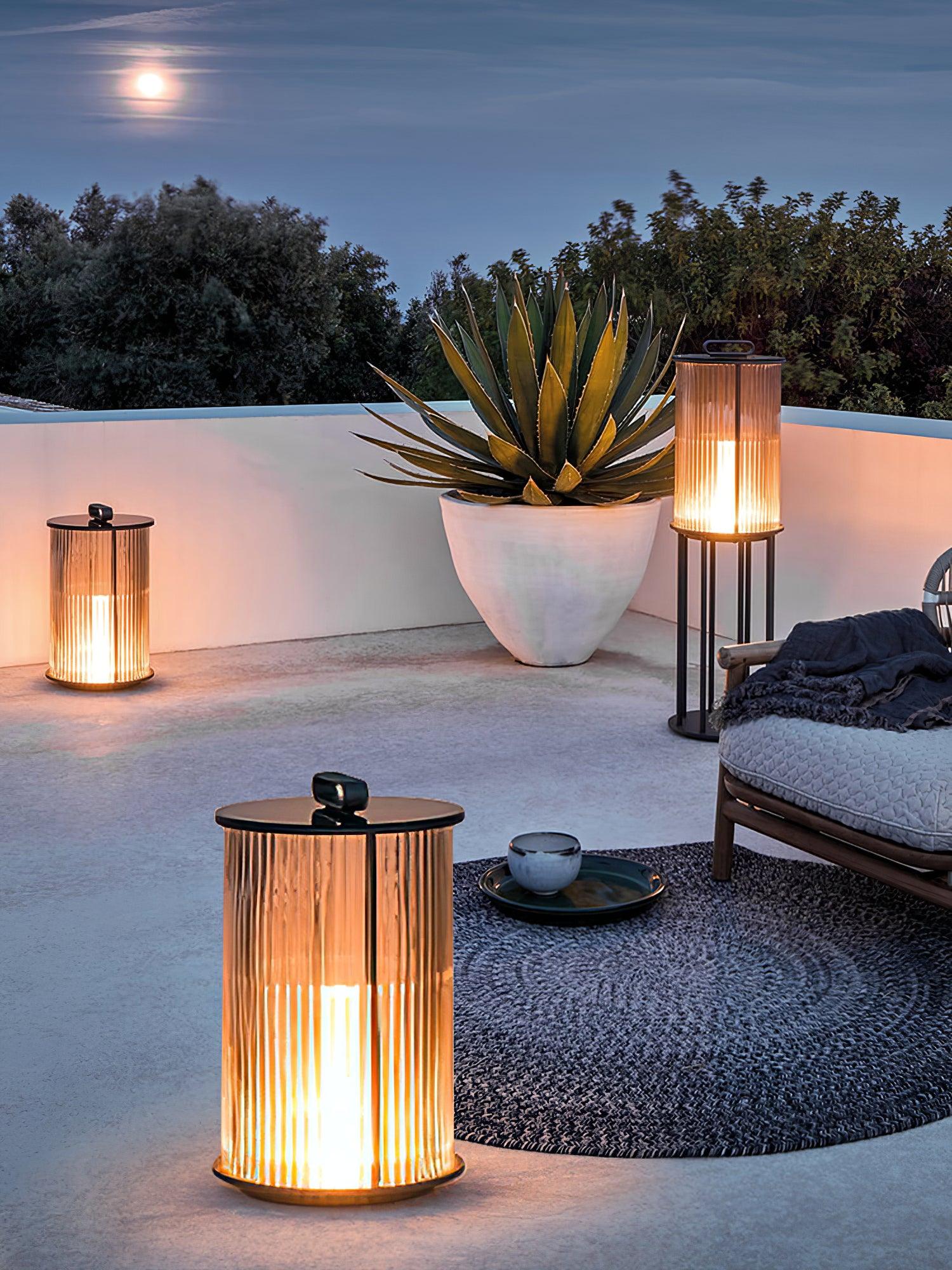 Solar Powered Outdoor Lantern Lights - Waterproof Garden Lighting for Patio, Yard, Pathway & Landscape Decoration