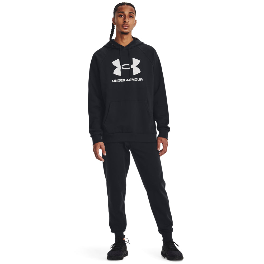 **Men's Under Armour Rival Fleece Logo Hoodie - Soft & Warm Pullover for Running, Gym & Casual Wear**
