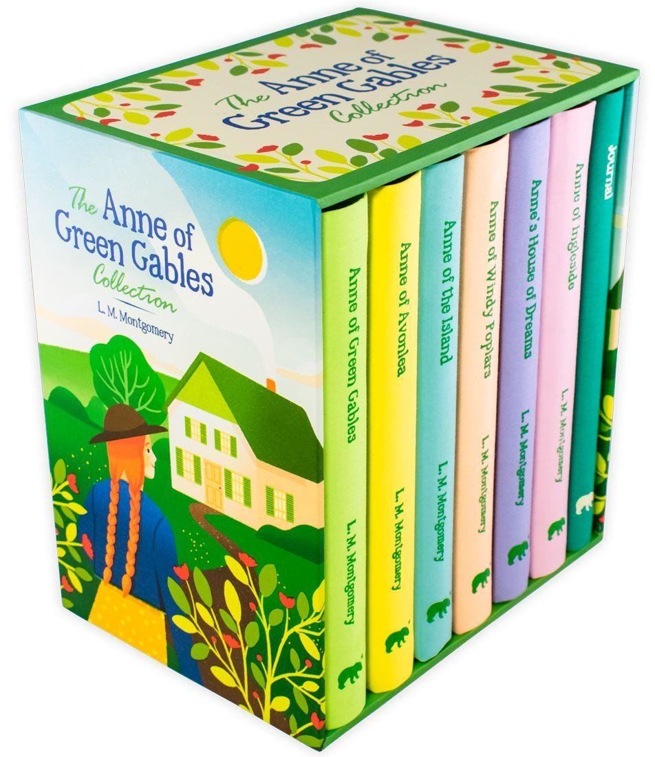 Anne of Green Gables 7 Books Collection Set with Journal by Lucy Maud Montgomery - Hardcover Classics for Teens Ages 9-14 | Perfect Gift for Young Readers & Book Lovers