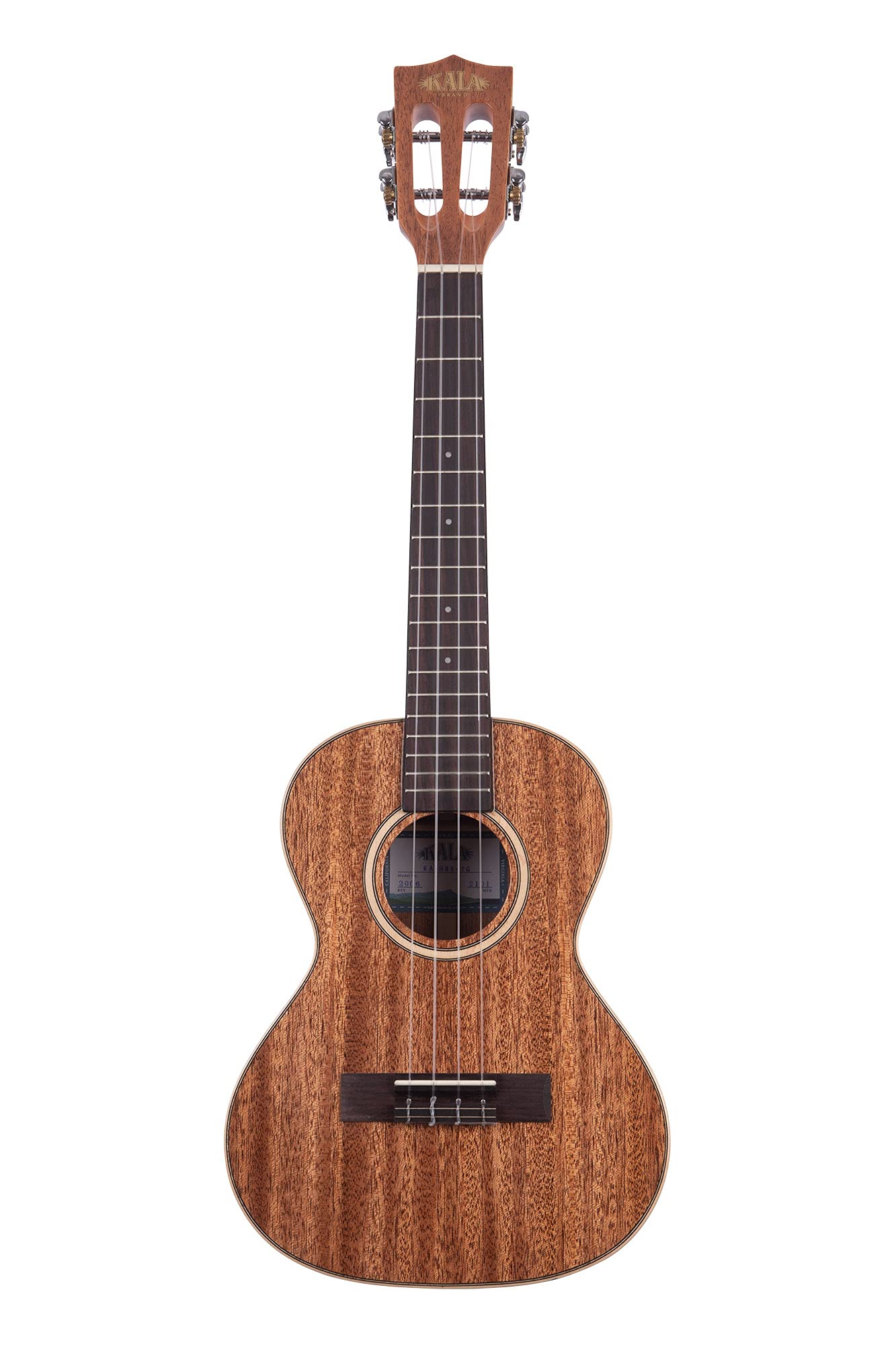 KA-SMH-TG Professional 4-String Tenor Ukulele with Gloss Mahogany Finish - Perfect for Beginners, Performances & Hawaiian Music - Ideal for Travel, Beach & Outdoor Play