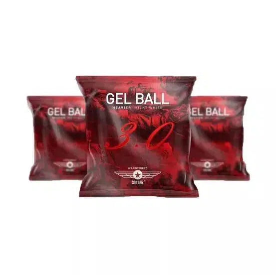 LDT 7-8mm Red V3.0 Hard Gel Balls for Airsoft Guns - High Performance Ammo for Outdoor Shooting & Tactical Training