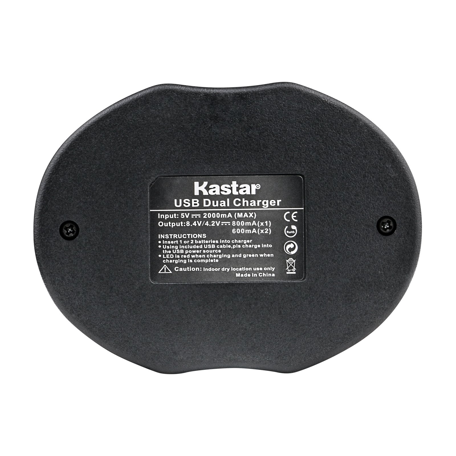 Kastar Dual USB Charger for Nikon EN-EL3a, EN-EL3, MH-18, MH-18a - Compatible with Nikon D50, D70, D70s, D100 Digital Cameras - Fast Charging Solution for Travel & Professional Photography