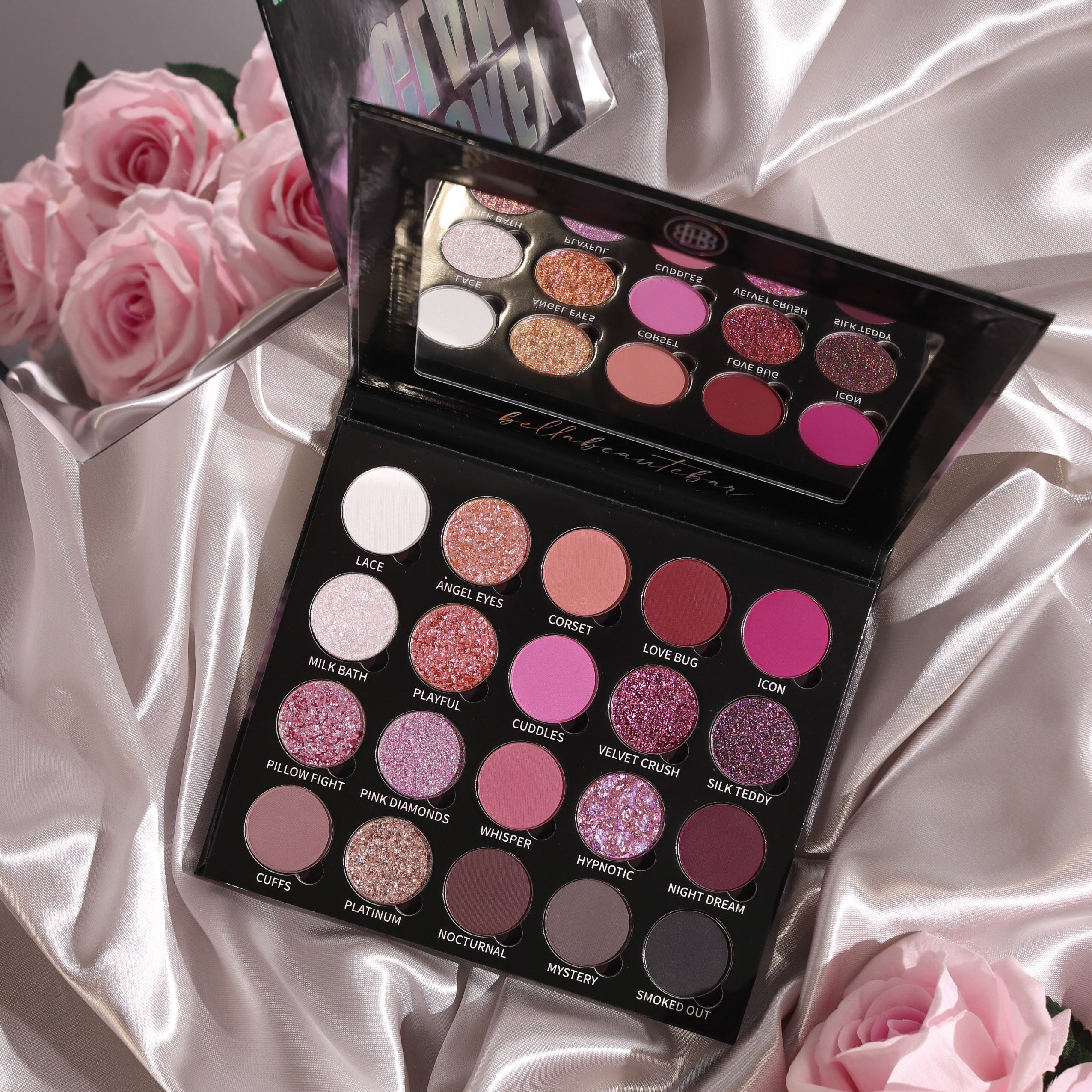 Smokey Glam Eyeshadow Palette - 12 Matte & Shimmer Shades for Sultry Eye Makeup | Vegan & Cruelty-Free | Perfect for Night Out, Date Night & Special Occasions