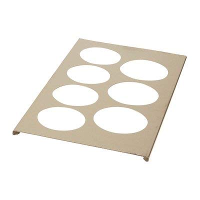 Stainless Steel Bottle Holder for 1/3 Pan - 7 Bottle Capacity | Commercial Kitchen Organizer | Perfect for Restaurants, Catering & Food Service (FMP #280-1625)