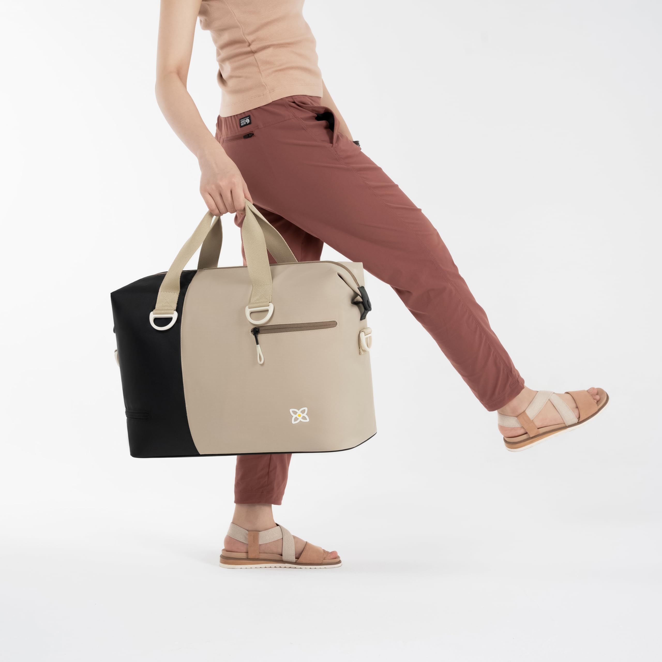 Sherpani Sola Travel Duffle Bag for Women - Carry-On Weekender with Luggage Pass-Through for Air Travel & Gym