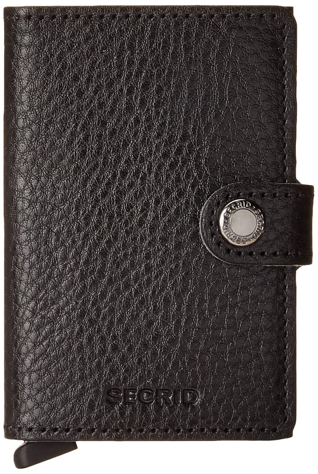 Secrid Miniwallet - Genuine Vegetable-Tanned Leather Slim RFID Blocking Wallet for Men & Women (Caramel Brown) | Perfect for Travel, Everyday Carry & Minimalist Lifestyle