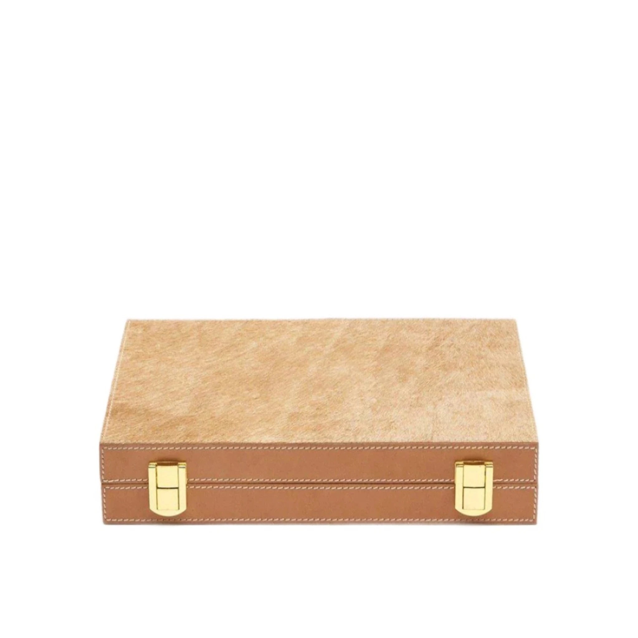 Premium Beige Grantham Backgammon Set - 15