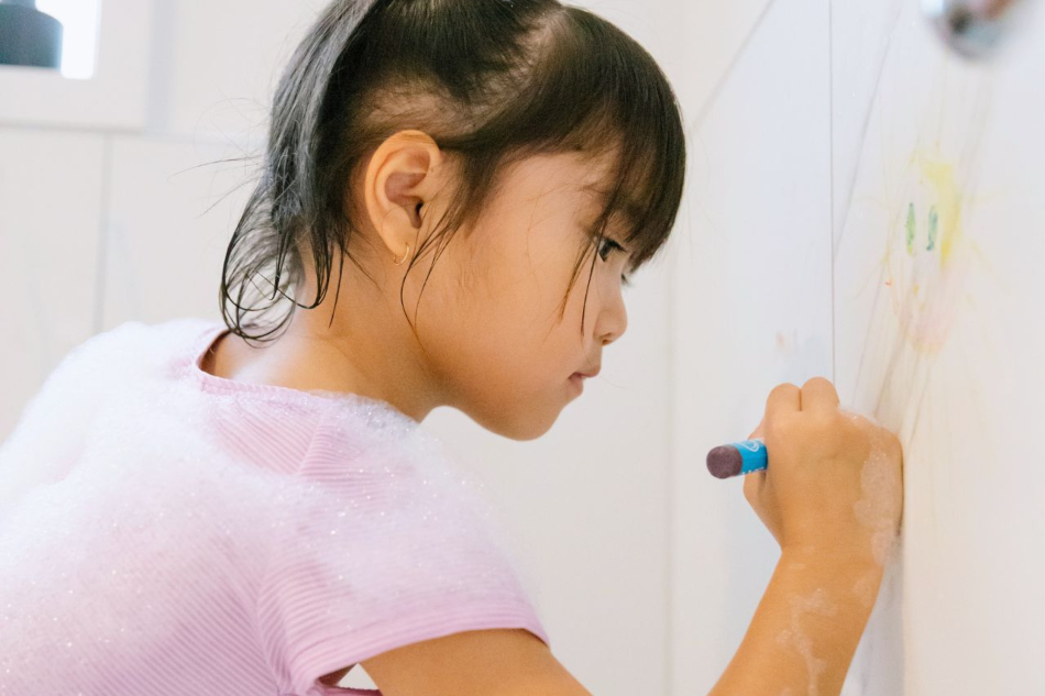 Honeysticks Jumbo Bath Crayons for Kids - Non-Toxic, Washable, Fun Bathtub Art Supplies - Perfect for Toddler Bath Time & Sensory Play