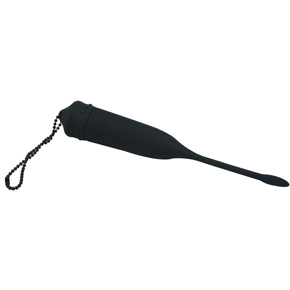 Urethral Sounds Vibrator Dilator Set - Expandable Penis Plug & Ring for Men - Black Adult Sex Toy for Sensual Play & Prostate Stimulation - Perfect for BDSM, Couples Play & Solo Exploration