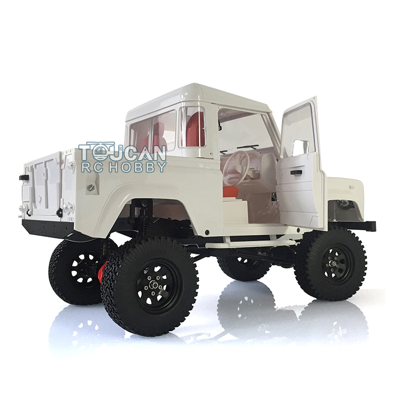 1/10 Scale D90 RC Rock Crawler Car - 4WD Off-Road Remote Control Truck with Metal Chassis, ESC, Servo Motor, LED Lights & Sound System - Perfect for Trail Crawling and Backyard Rock Climbing Adventures